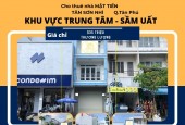 Cho thuê nhà Mặt Tiền Tân Sơn Nhì  72m2, 2LẦU,  35Triệu